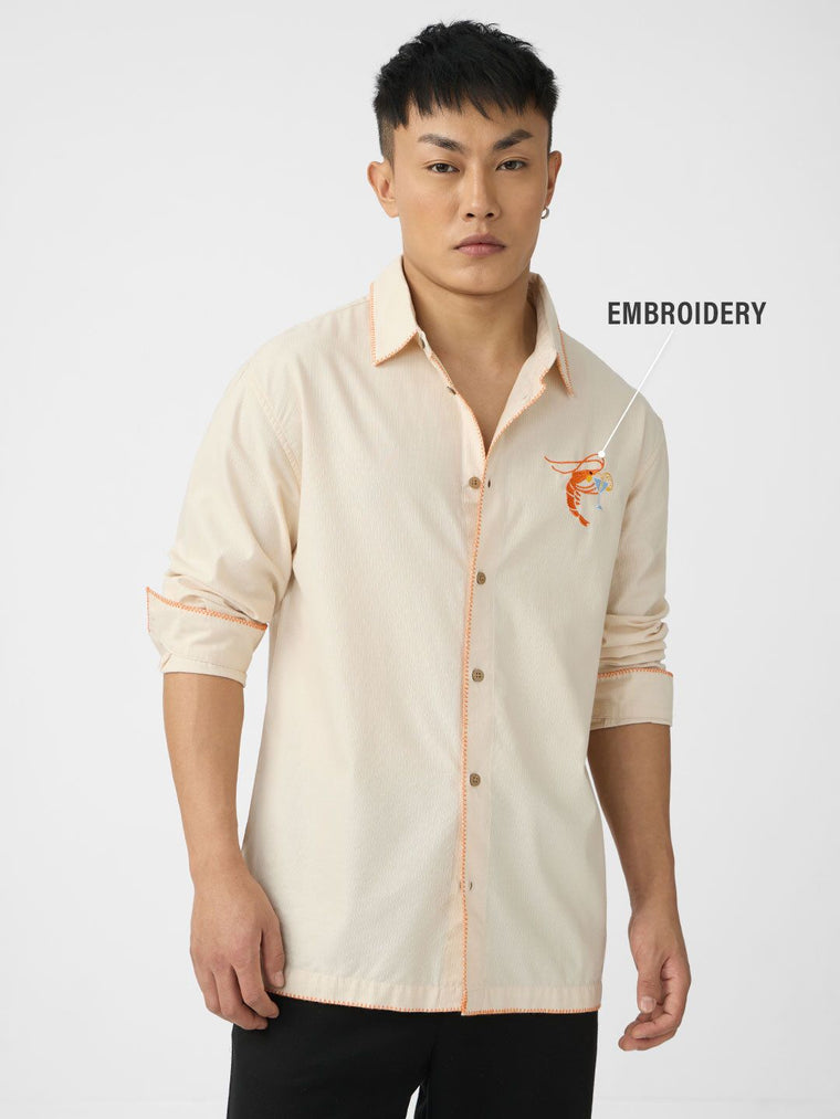 TSS Originals: Shrimp Cocktail Men Relaxed Shirts