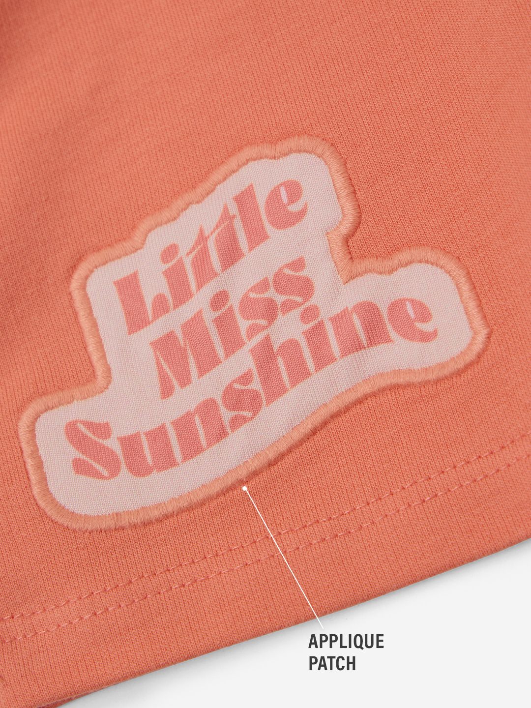 Little Shorts: Miss Sunshine Girls Cotton Shorts (2-8 Yrs)