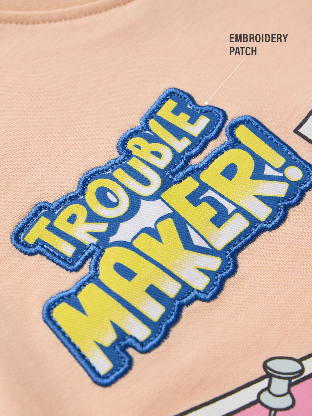 Tom & Jerry: Trouble Maker Girls Cotton T-Shirts (2-8 Yrs)