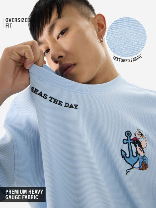 Popeye: Seas The Day Oversized T-Shirts