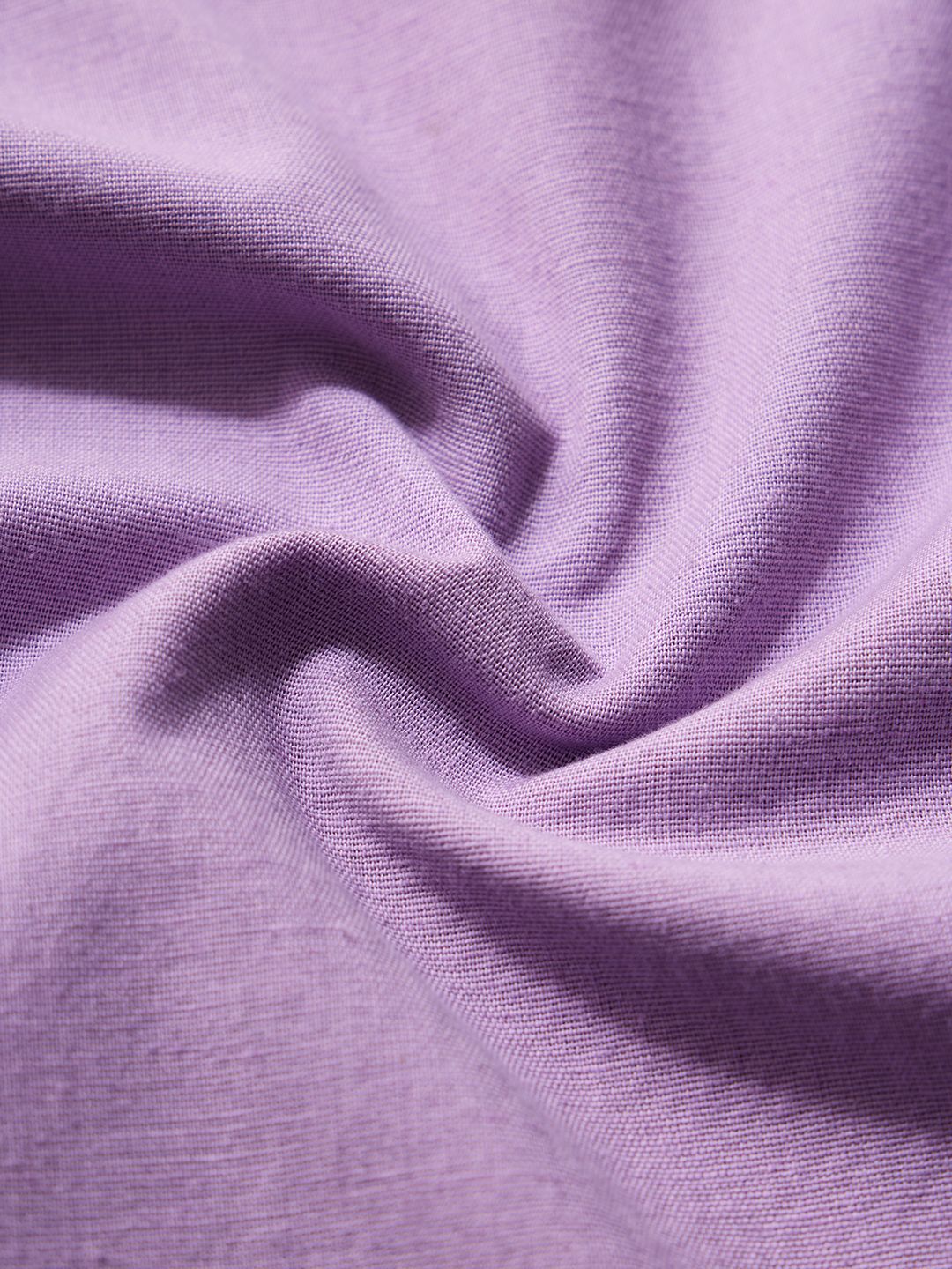 Cotton Linen Shirt: Lavender Women Oversized Shirts