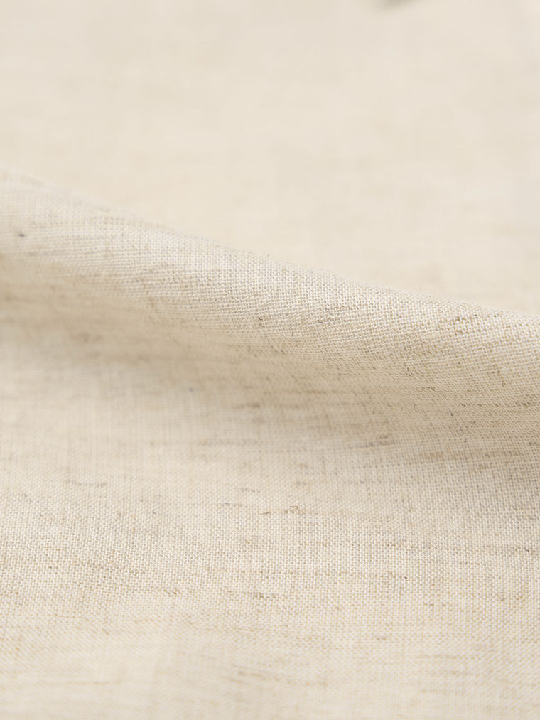 Lyocell Linen: Oyster Women Relaxed Shirts