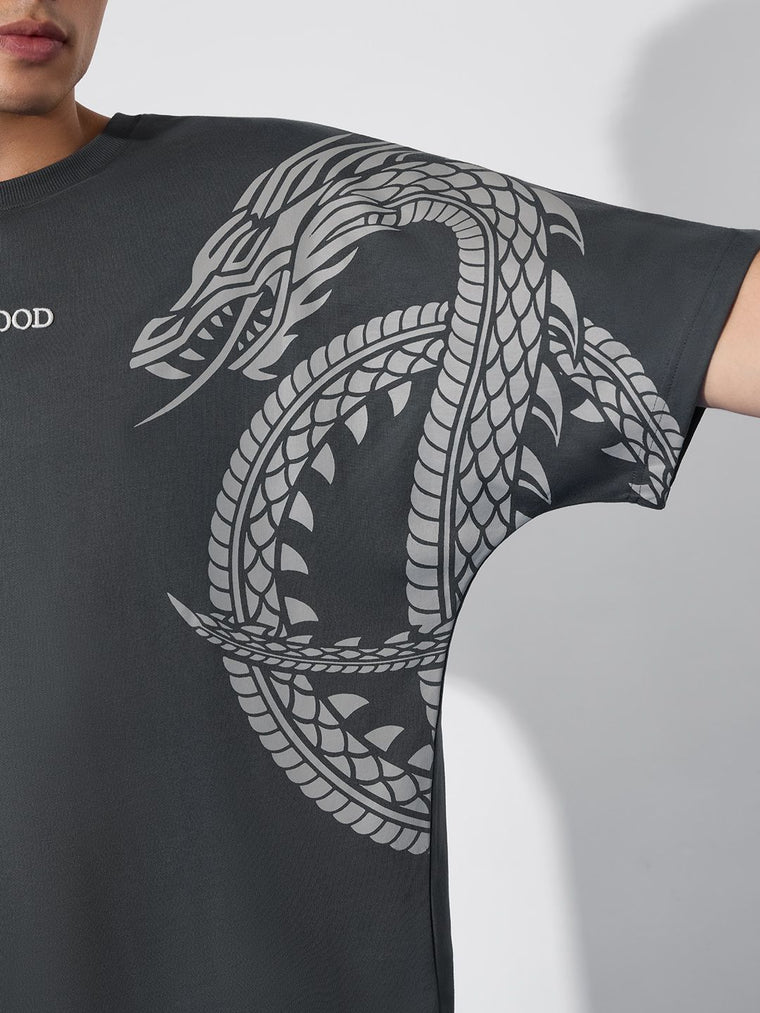 House Of The Dragon: Fire & Blood Oversized T-Shirts