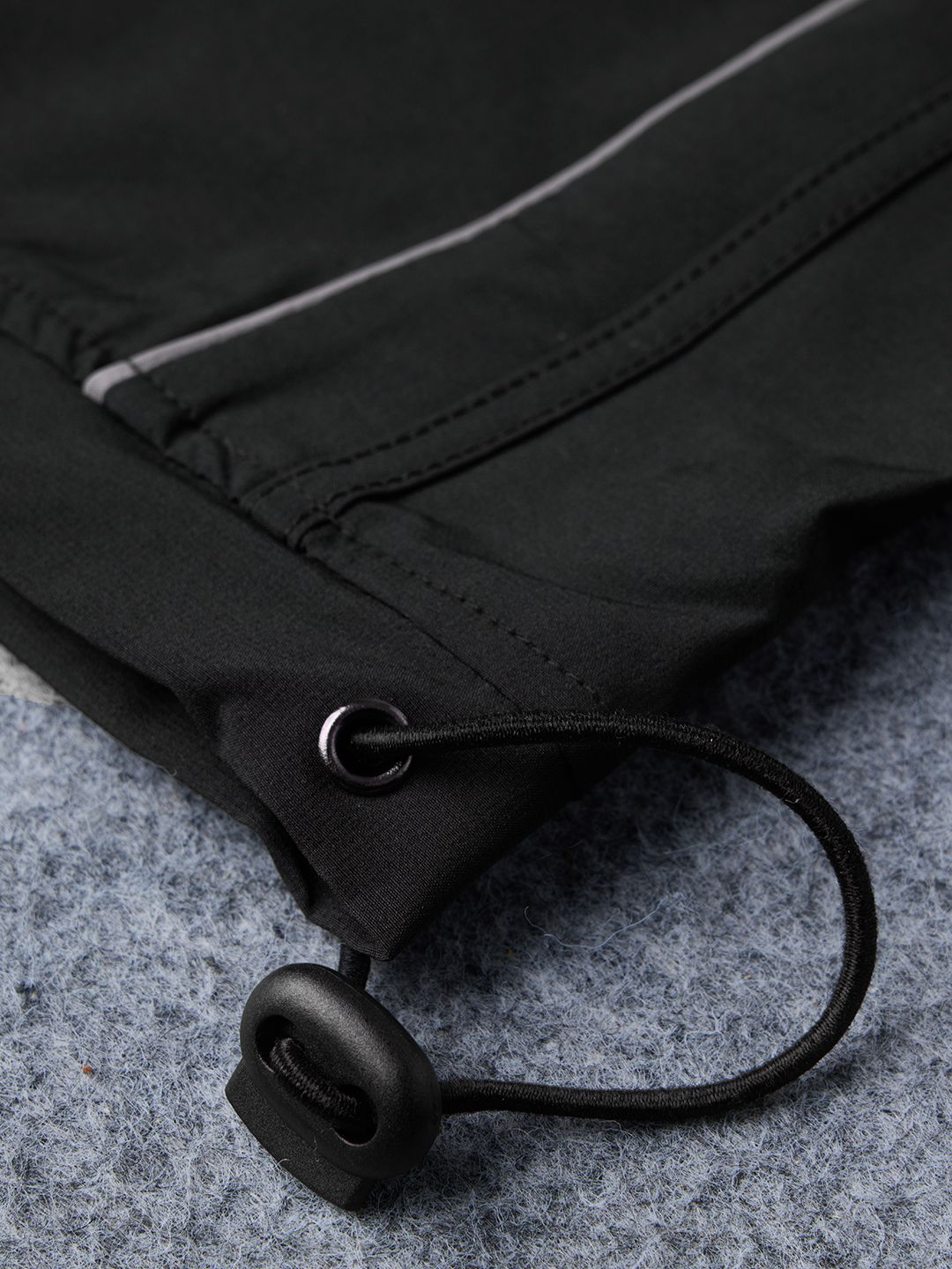 Parachute Pants: Fossil Grey Men Parachute Pants