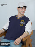 Varsity: Blue League Oversized Full Sleeve T-Shirts