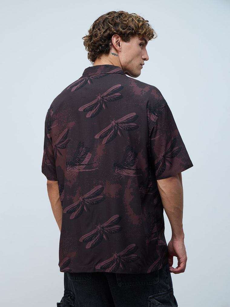 Oversized Shirt: Dragonfly Oversized Shirts