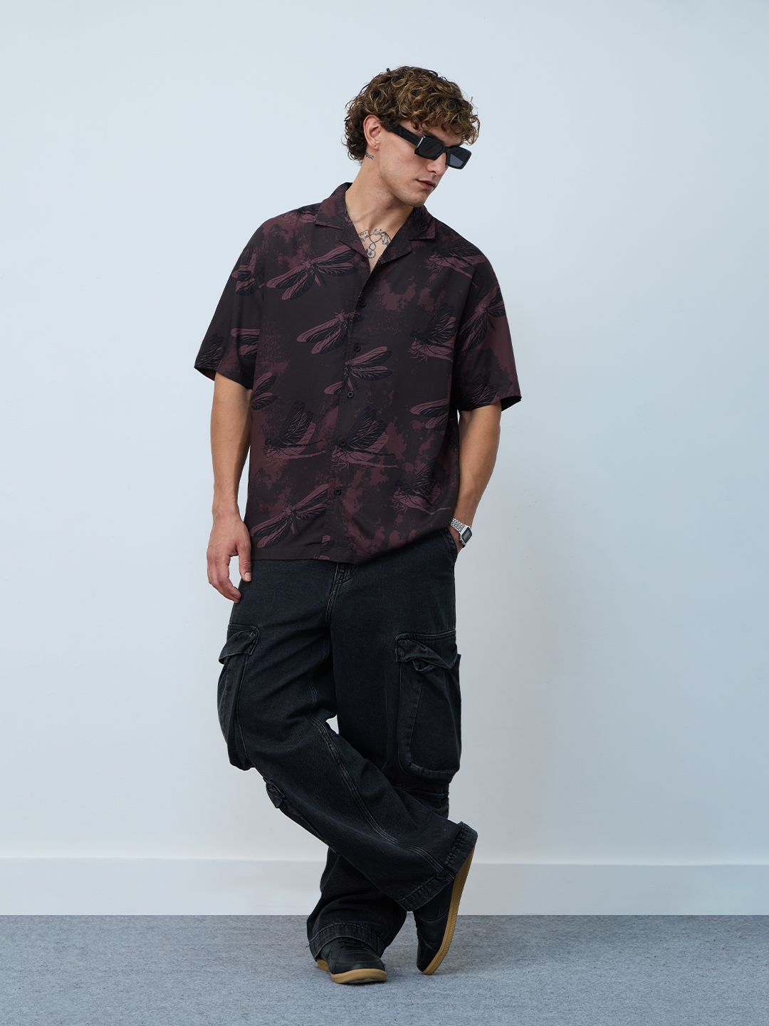 Oversized Shirt: Dragonfly Oversized Shirts