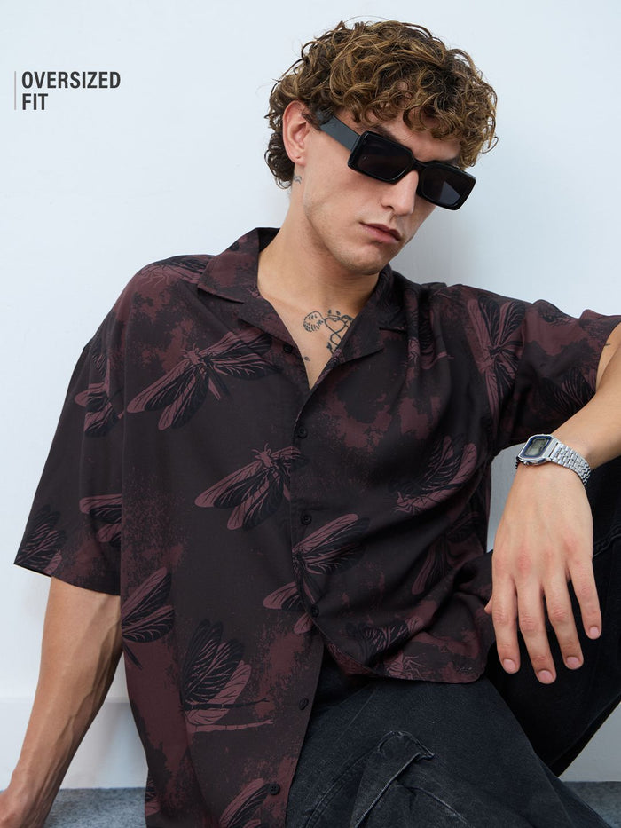 Oversized Shirt: Dragonfly Oversized Shirts