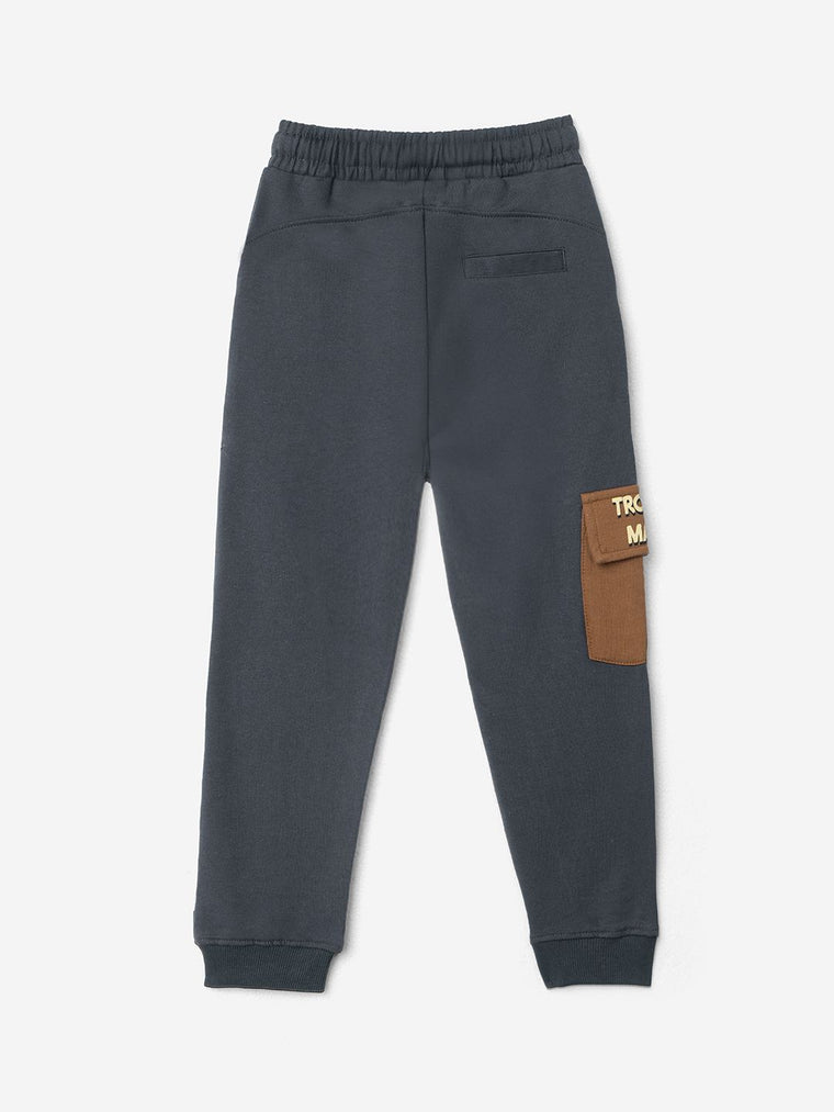Tom & Jerry: Trouble Maker Boys Cotton Joggers (2-8 Yrs)