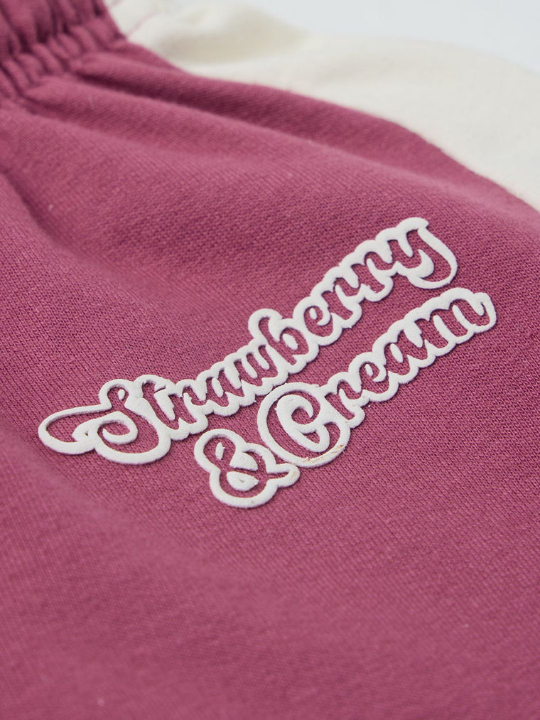 TSS Originals: Strawberries & Cream Girls Cotton Joggers (2-8 Yrs)