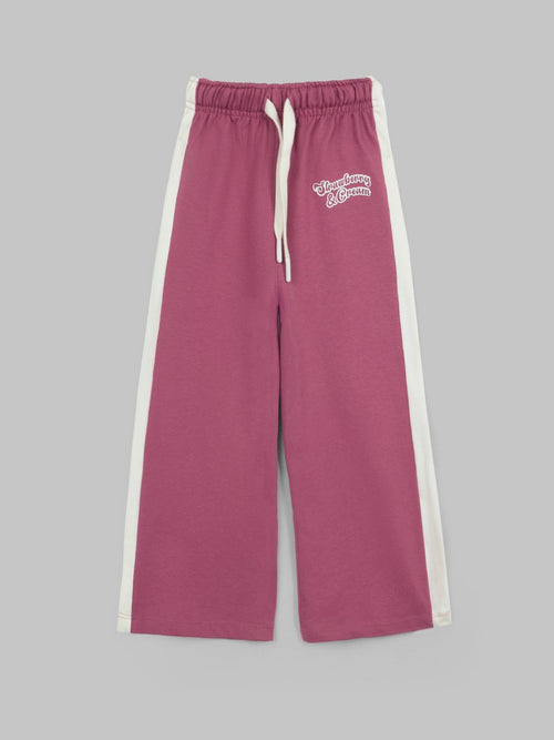 TSS Originals: Strawberries & Cream Girls Cotton Joggers (2-8 Yrs)