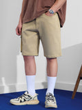 Denim Shorts: Soft Fawn Men Denim Shorts