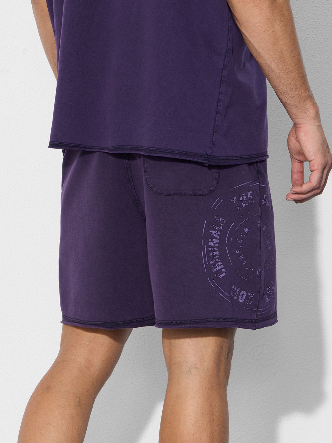 TSS Originals: Purple Ink Men Bermuda Shorts