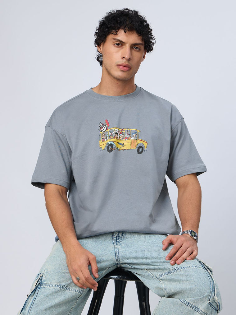 Looney Tunes: The Ride Oversized T-Shirts