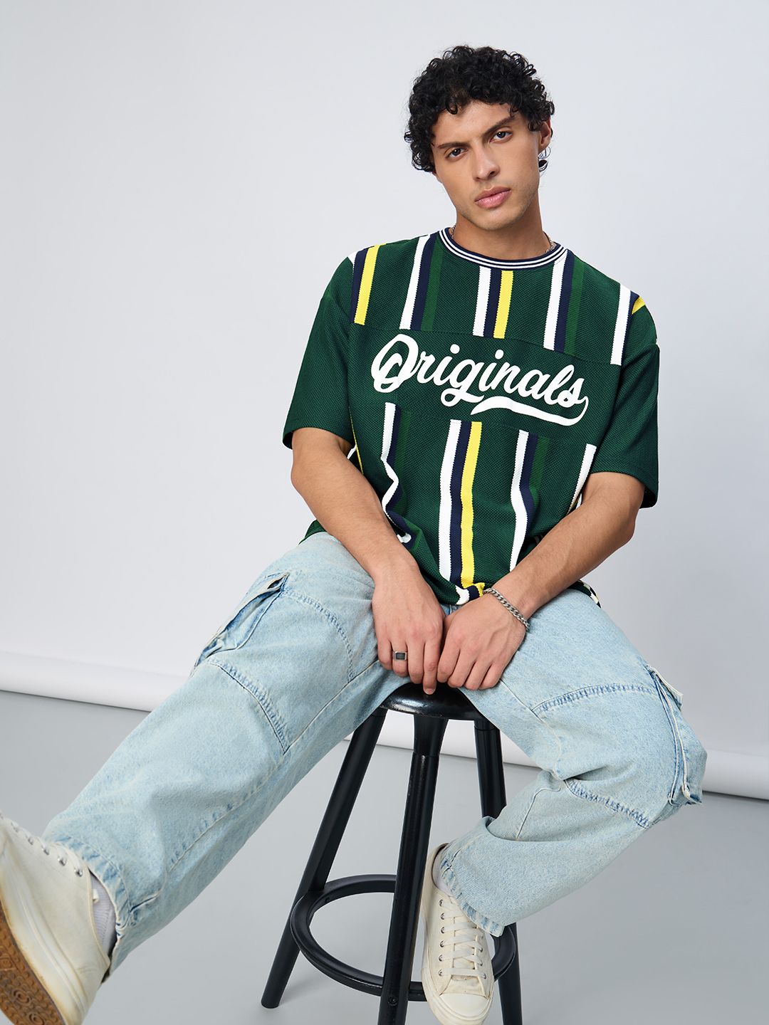 Stripes: Pacific Oversized T-Shirts