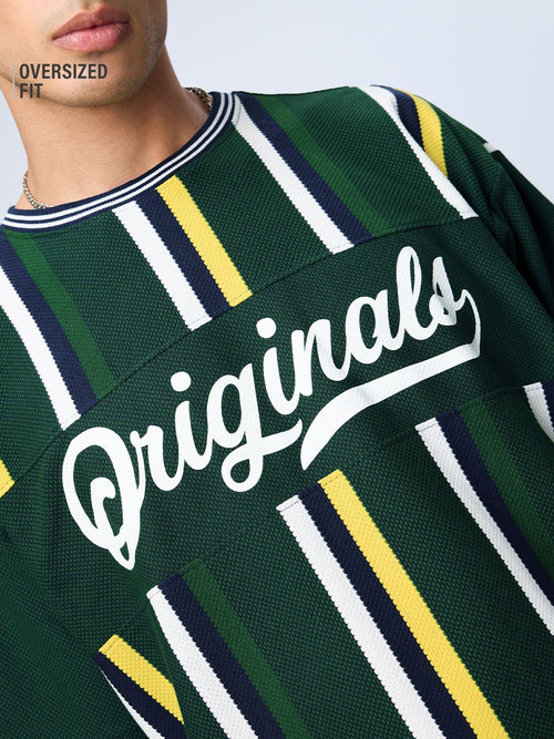Stripes: Pacific Oversized T-Shirts