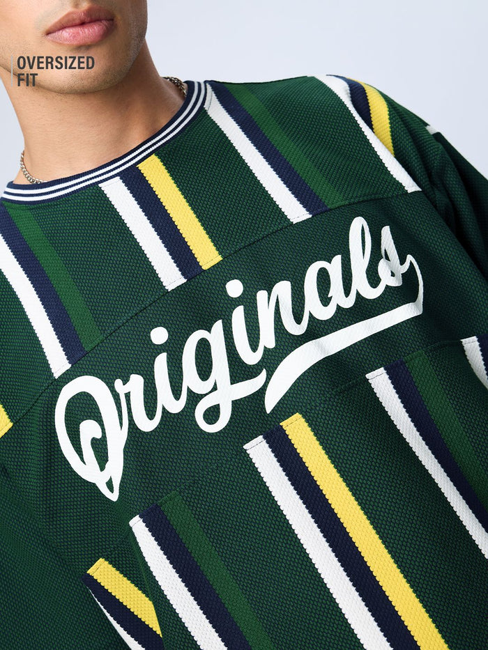 Stripes: Pacific Oversized T-Shirts