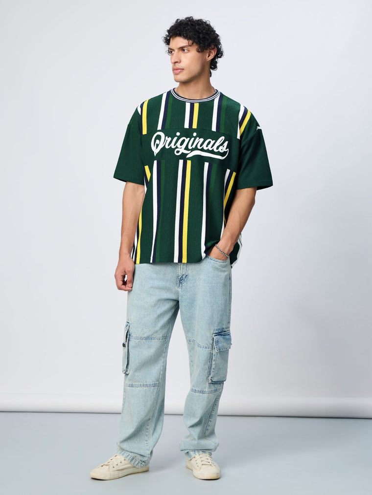 Stripes: Pacific Oversized T-Shirts
