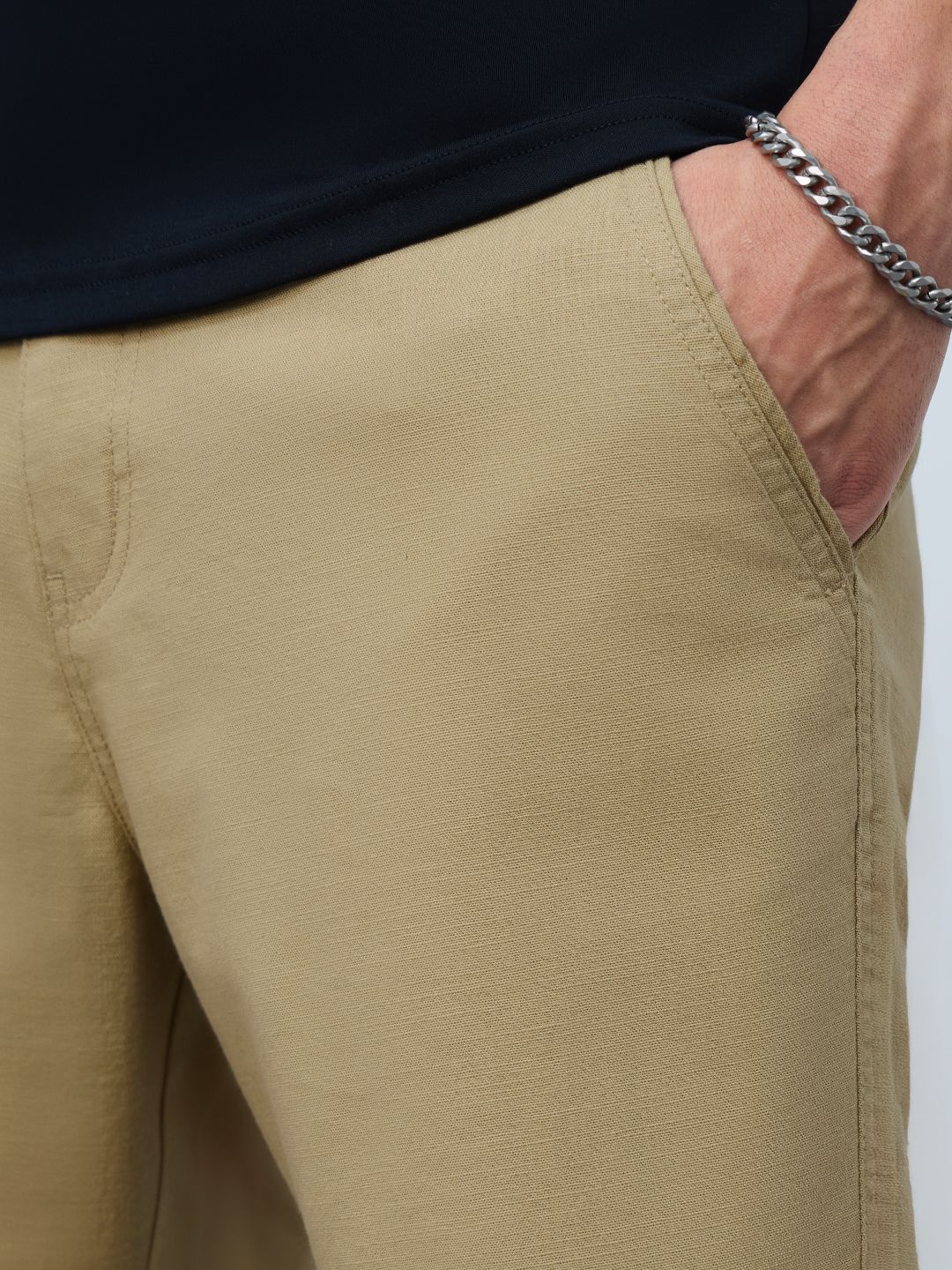 Chino Shorts: Camel Chino Shorts