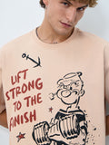 Popeye: Lift Strong Oversized T-Shirts