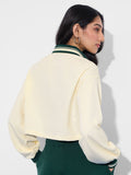 Harry Potter: Slytherin Prefect Women Cropped Rugby Polos