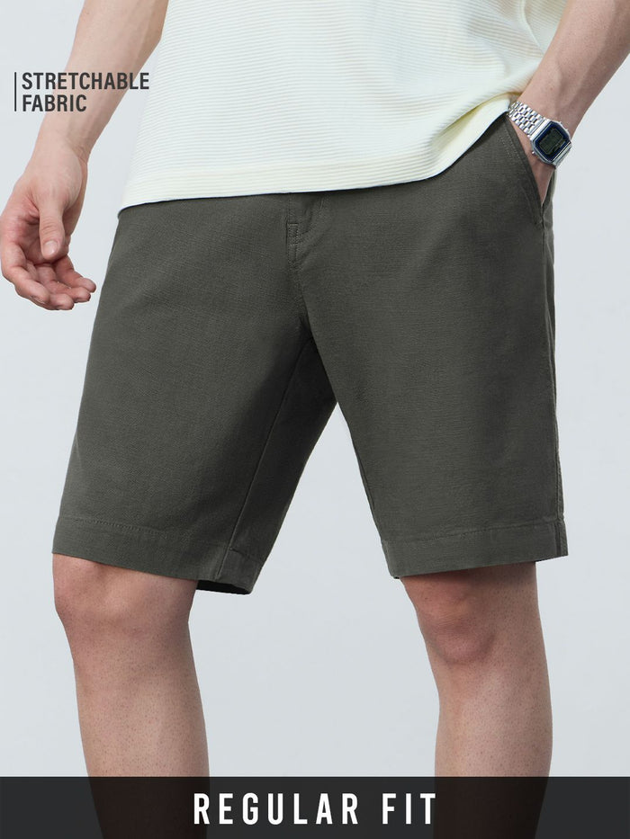 Chino Shorts: Slate Green Chino Shorts
