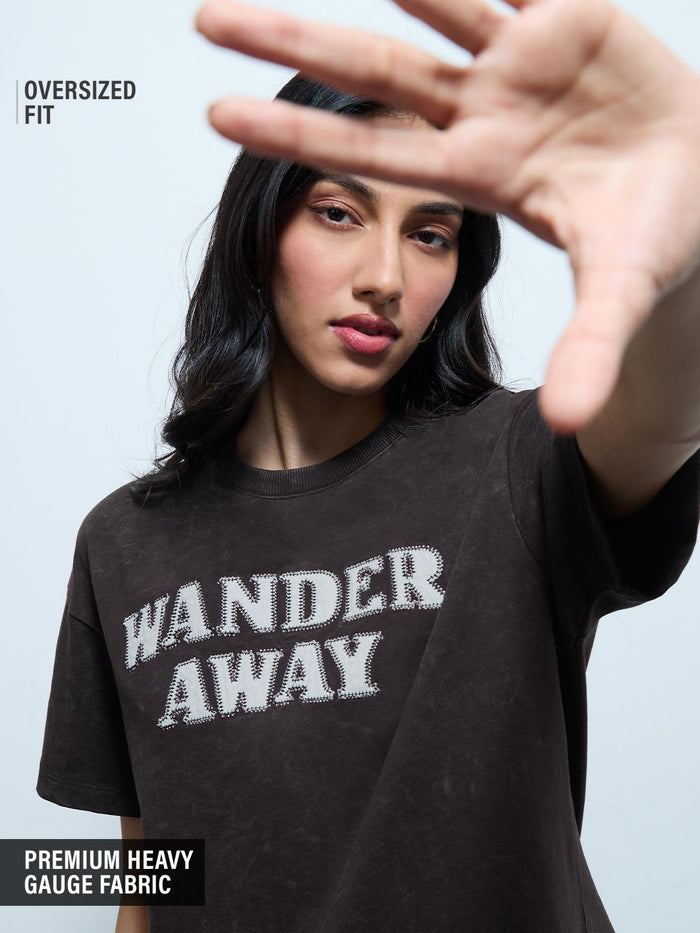 TSS Originals: Wander Away Women Oversized T-Shirts