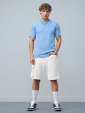 Denim Shorts: Almond Men Denim Shorts