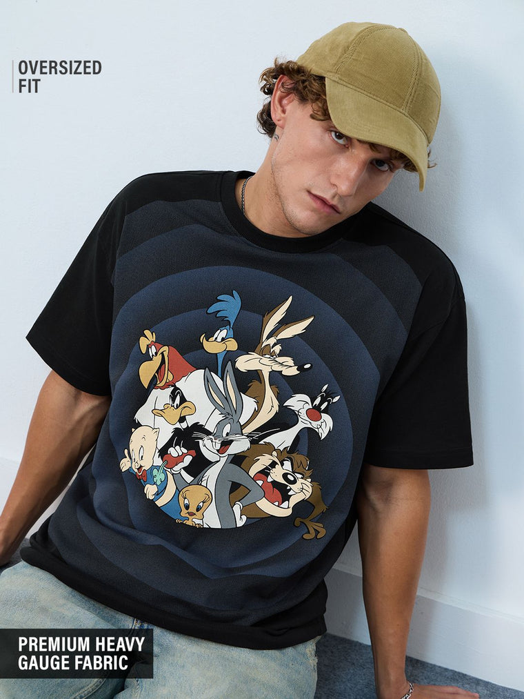 Looney Tunes: Going In Circles Oversized T-Shirts