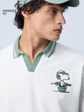 Textured: Peanuts Club Life Oversized Polos