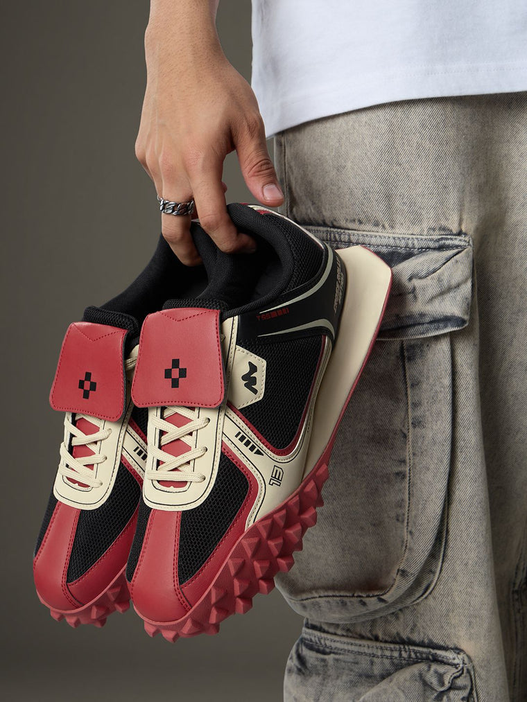 Velocity: Scarlet Men Low Top Sneakers