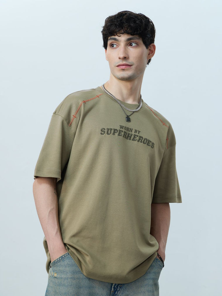 TSS Originals: Urban Olive Oversized T-Shirts