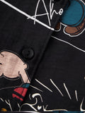 Back Tie Up Shirt: Popeye Women Regular Shirts