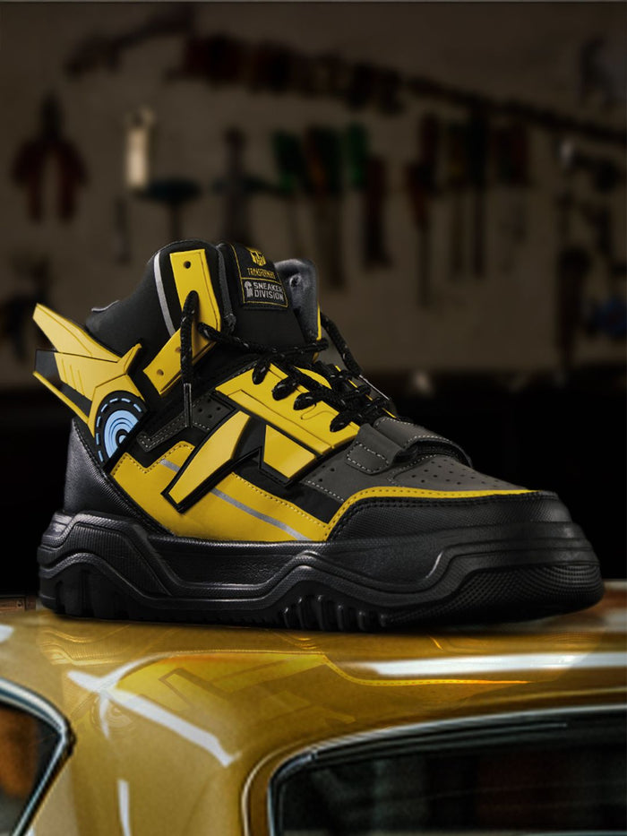 Transformers: BumbleBee Men High Top Sneakers