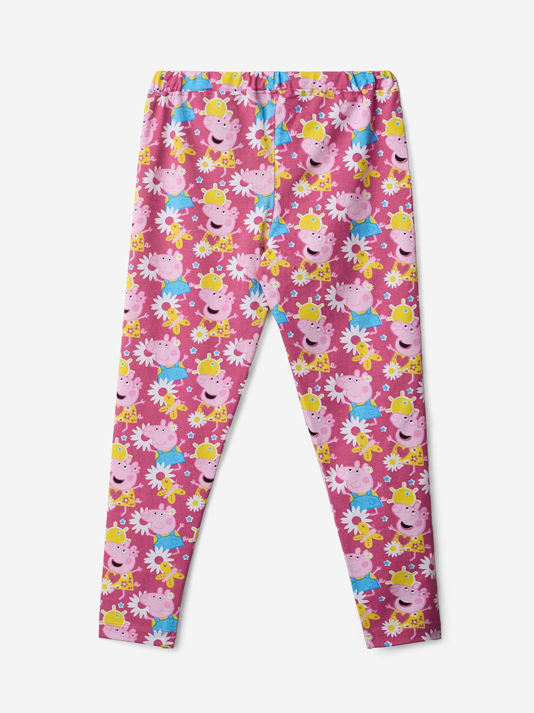 Peppa Pig: Pinky Pig Girls Cotton Leggings (2-8 Yrs)