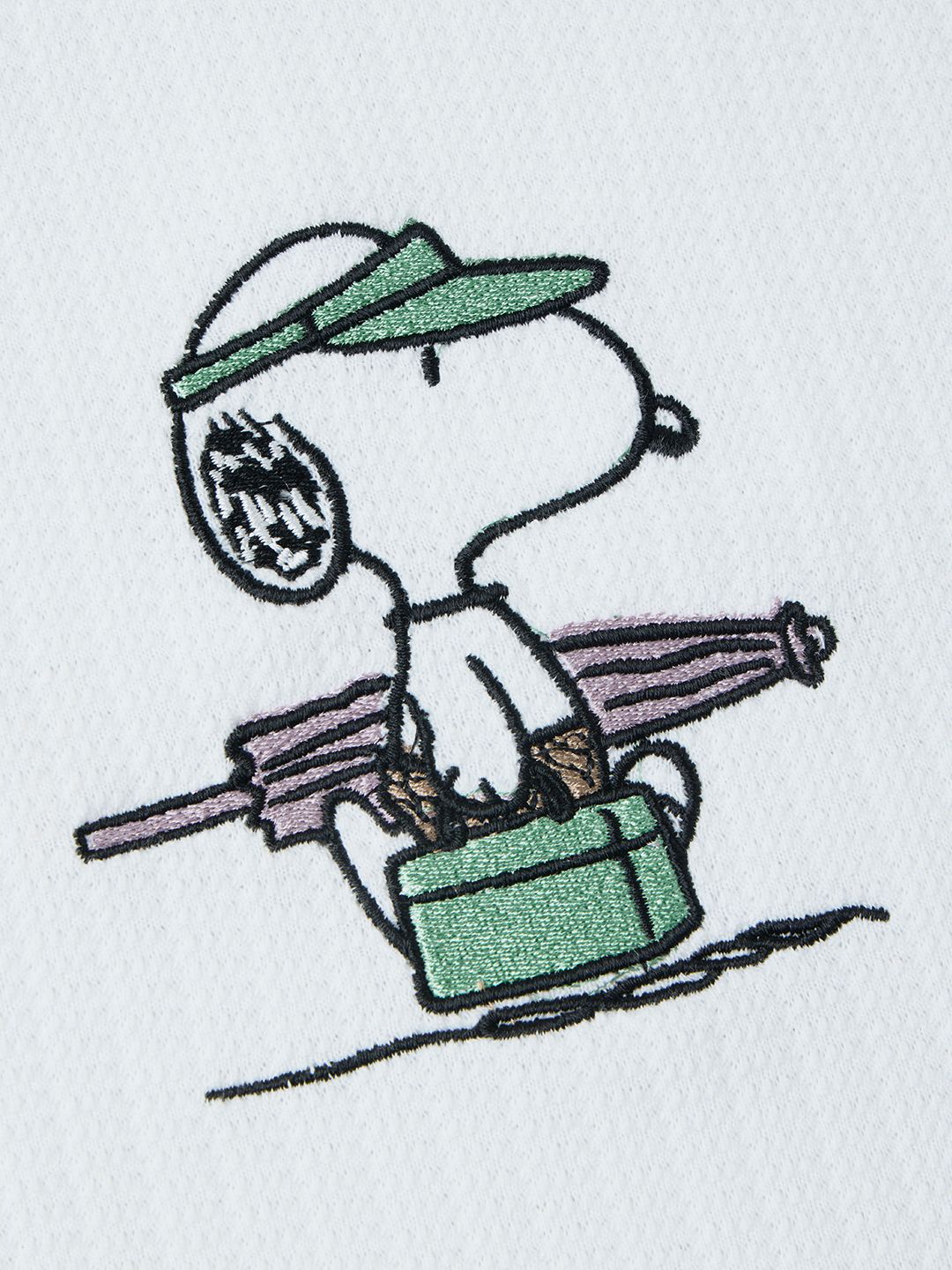 Textured: Peanuts Club Life Oversized Polos