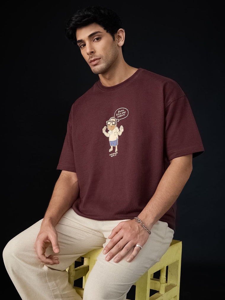 Phir Hera Pheri: Baburao Oversized T-Shirts
