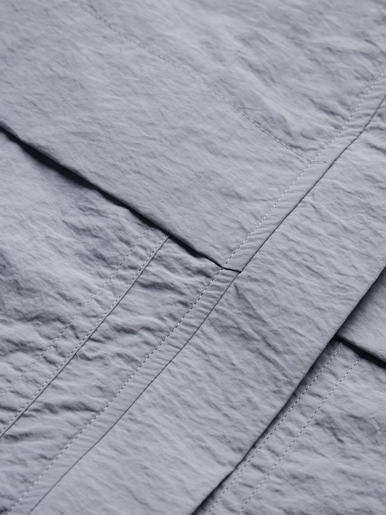 Zipper Top: Light Grey Women Fashion Tops