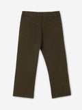 Solids: Griffin Green Boys Cotton Trousers (2-8 Yrs)