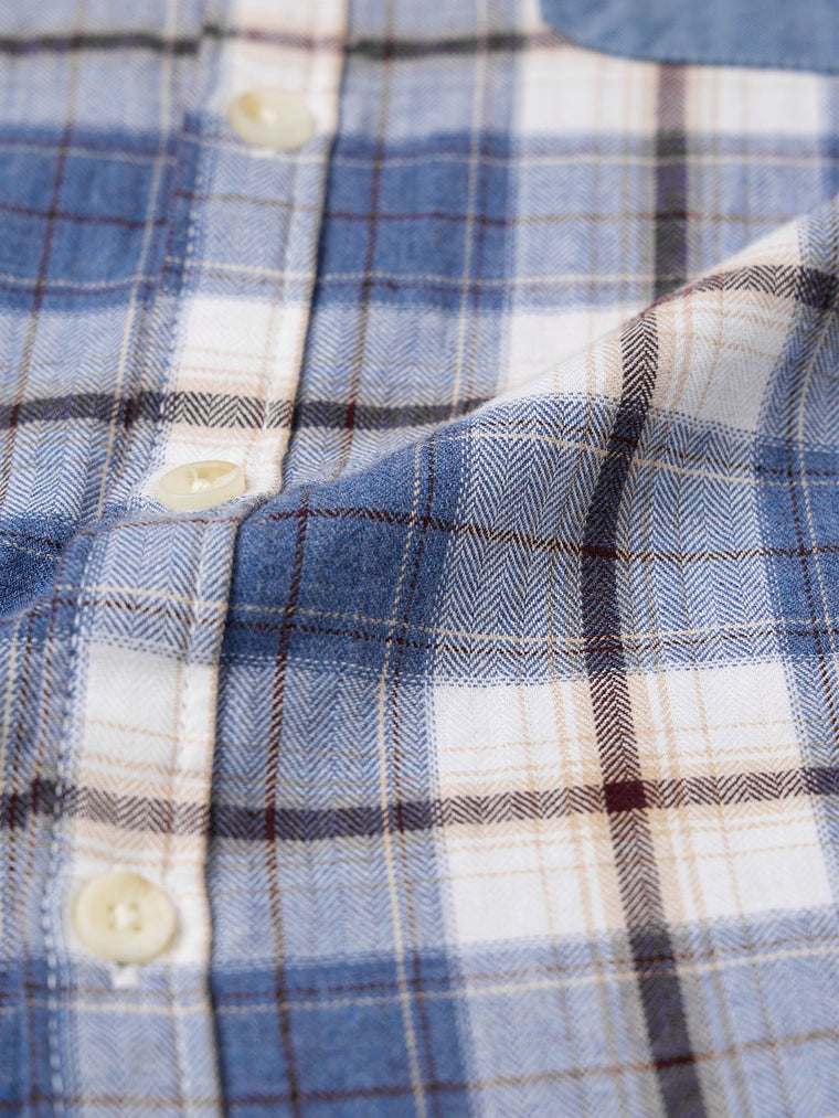 Plaid Shirt: Tartan Boys Cotton Shirts (2-8 Yrs)