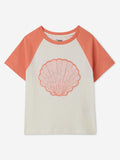 Beaded T-Shirt: Miss Sunshine Girls Cotton T-Shirts (2-8 Yrs)