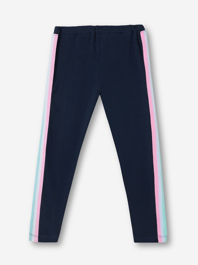 TSS Originals: Rainbow Girls Cotton Leggings (2-8 Yrs)