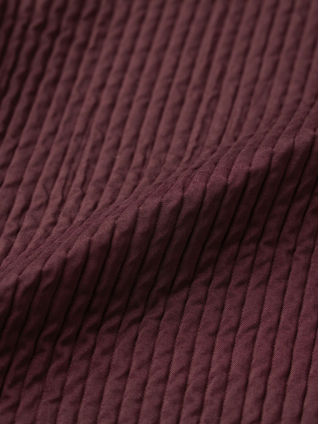 Textured Shirt: Deep Ember Women Oversized Shirts