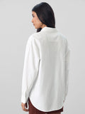 Cotton Linen Shirt: Lady Luck Women Oversized Shirts