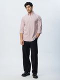 Oxford Stripes: Pink Mirage Shirts