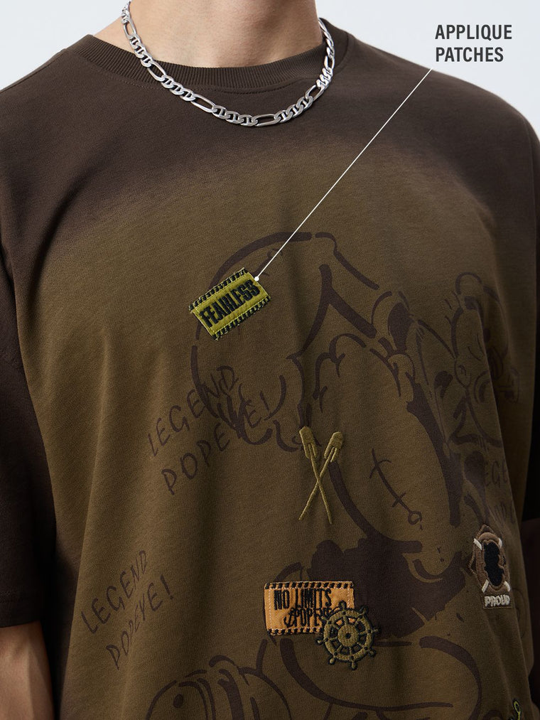 Popeye: Legend Oversized T-Shirts