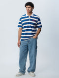 Popcorn Stripes: Sailor Zipper Polos