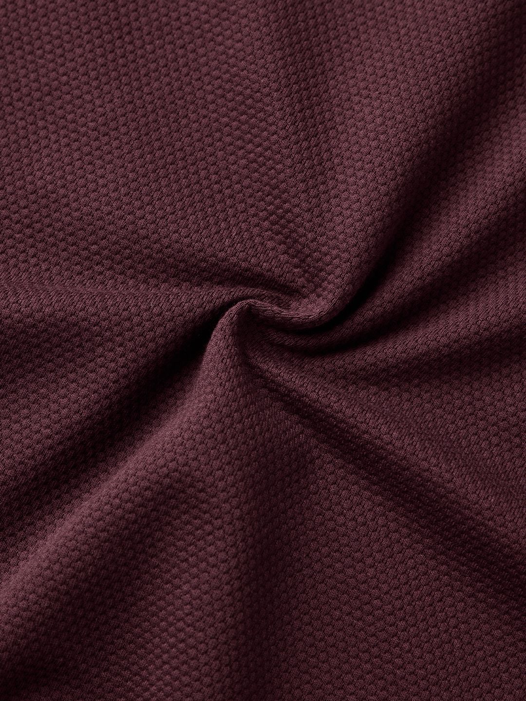 Popcorn: Maroon Zipper Polos