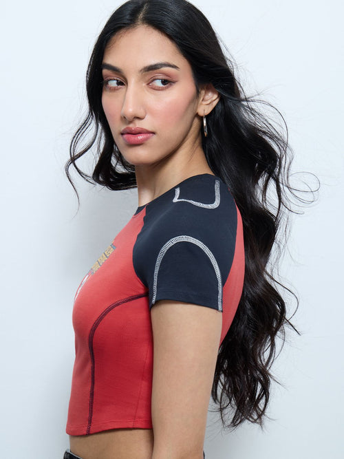 Slay & Serve: Baby Tee Women Knit Tops