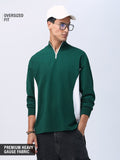 Colourblock: Meadow Oversized Full Sleeve T-Shirts
